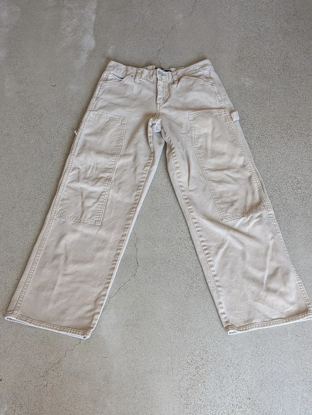 RSQ Boys Beige Cargo Pants